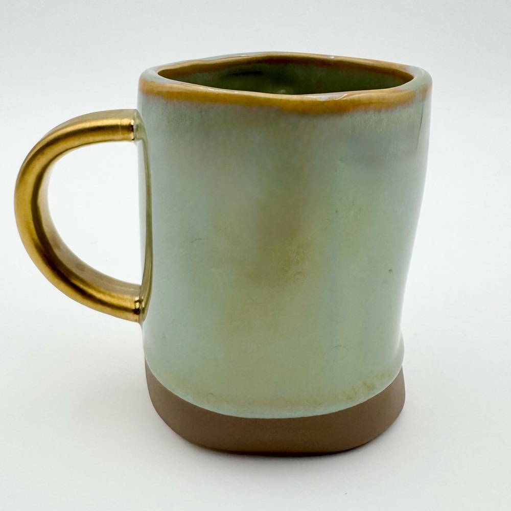 World Market Mint Dipped Reactive Glaze Mug